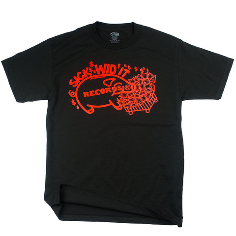 Sick Wid' It Tee (Black and Red)