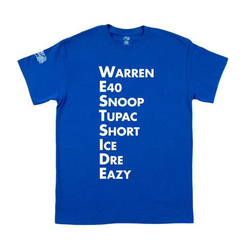 WESTSIDE Tee - Royal